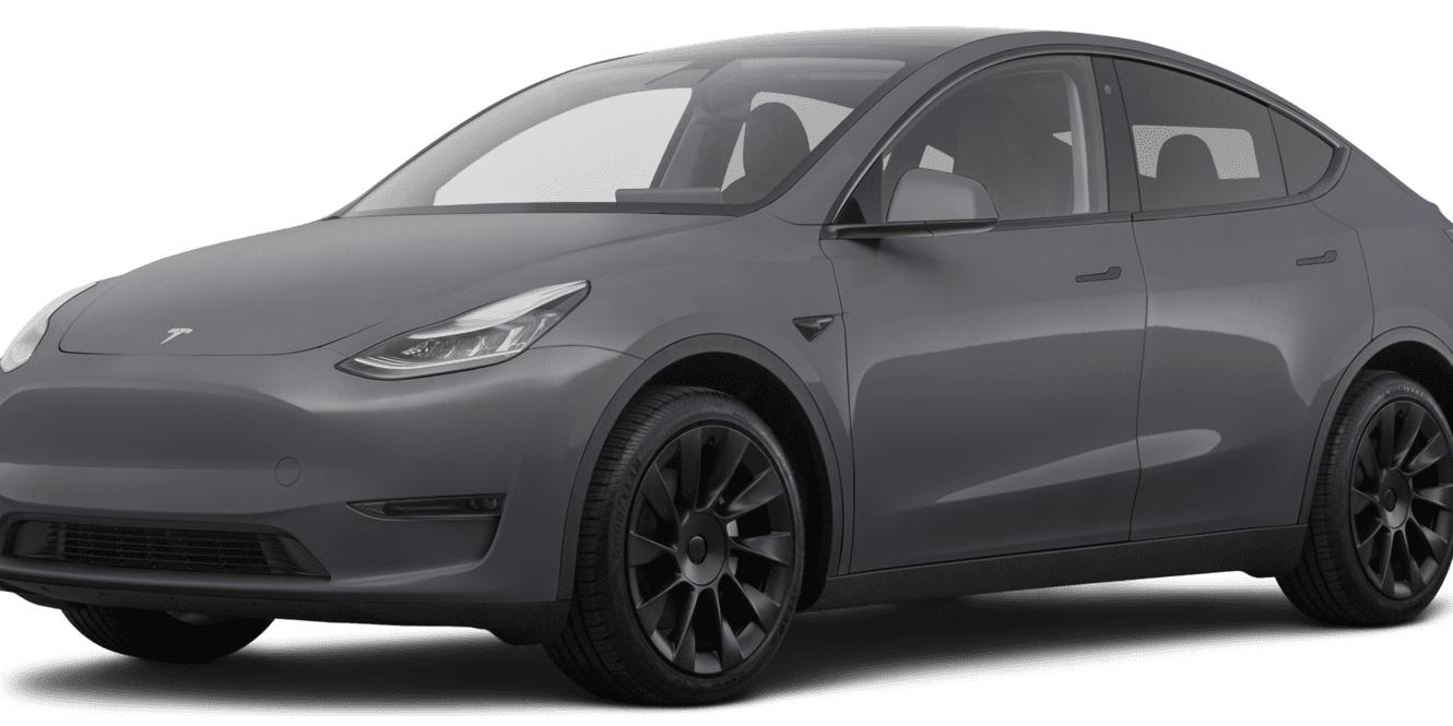 TESLA MODEL Y 2021 5YJYGDEE2MF287472 image